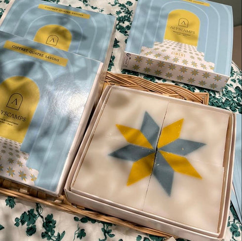 BOX OF FOUR ETOILE D'ARLES SOAPS